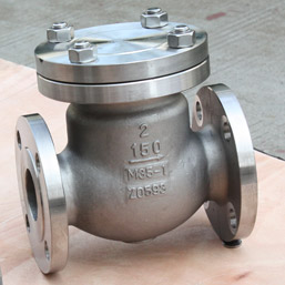 Double Plate Wafer Check Valve, 12'' 150LB, ASTM A351 CG8M Body