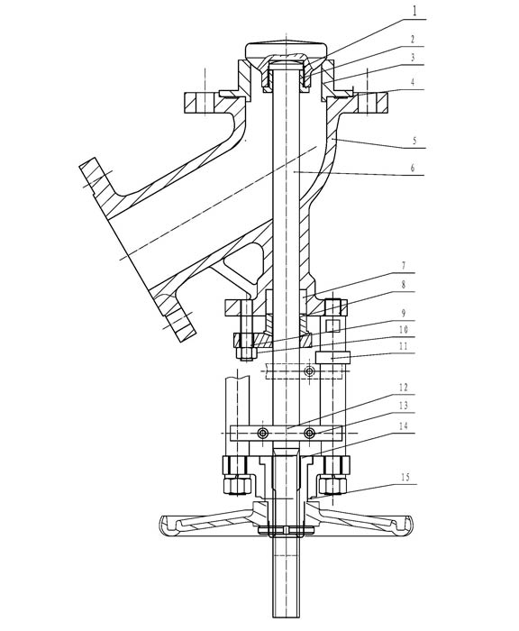 Downward Design Discharge Valves